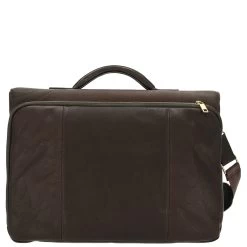 Dermata - Aktentasche Leder Mit Überschlag 41.5 Cm -Ausgewählte Modetaschengeschäfte 2828 br b4