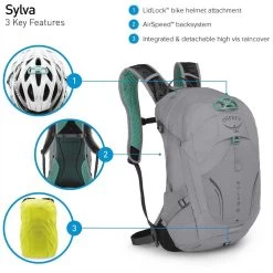 Osprey Sylva 12 Women - Fahradrucksack 46cm -Ausgewählte Modetaschengeschäfte 5 053 1 0 b9