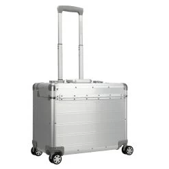 Alumaxx Pandora 42 - 4-Rollen-Businesstrolley 47 Cm -Ausgewählte Modetaschengeschäfte Alumaxx Pandora 42 4 Rollen Businesstrolley 47 cm silber matt 45168 5