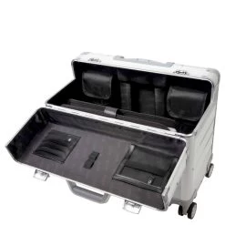 Alumaxx Pandora 42 - 4-Rollen-Businesstrolley 47 Cm -Ausgewählte Modetaschengeschäfte Alumaxx Pandora 42 4 Rollen Businesstrolley 47 cm silber matt 45168 6