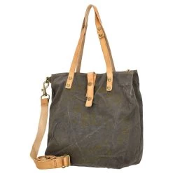 Campomaggi Genziana - Shopper S 32 Cm -Ausgewählte Modetaschengeschäfte Campomaggi Shopper 32 cm grey natural oro print C025970ND X0009 F0640 2