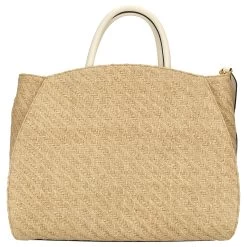 Coccinelle Concrete Rafia - Handtasche 37 Cm -Ausgewählte Modetaschengeschäfte Coccinelle Concrete Rafia Handtasche 37 cm natural white E1LLD180201 399 4