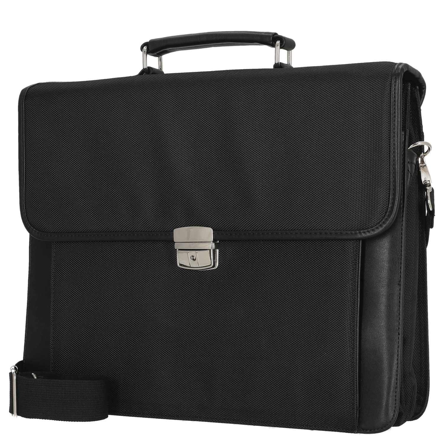 D&N Basic Line - Aktentasche 41 Cm Nylon 4 D&N Basic Line - Aktentasche 41 Cm Nylon – Bild 2