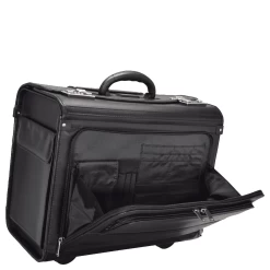 D&N Business & Travel - 2-Rollen Businesstrolley 46 Cm -Ausgewählte Modetaschengeschäfte D amp N Business amp Travel 2 Rollen Pilotentrolley 46 cm schwarz DN2872 01 6