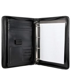 D&N Easy Business - Schreibmappe Feingenarbtes PU 35 Cm -Ausgewählte Modetaschengeschäfte D amp N Easy Business Schreibmappe feingenarbtes PU 35 cm schwarz DN5095 01 4