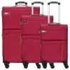 D&N Travel Line 6704 - Trolley-Set, 3tlg. -Ausgewählte Modetaschengeschäfte D amp N Travel Line 6704 Trolley Set 3tlg pink 6704 04 1