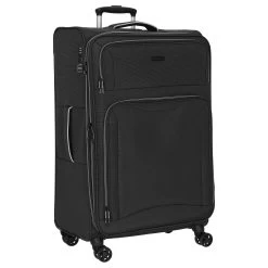 D&N Travel Line 9204 - 4-Rollen-Trolley L 76 Cm -Ausgewählte Modetaschengeschäfte D amp N Travel Line 9204 4 Rollen Trolley L 76 cm schwarz 9274 01 5