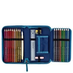 DerDieDas ErgoFlex - Schulranzen Set 5tlg. 800g -Ausgewählte Modetaschengeschäfte DerDieDas Ergoflex Schulranzen Set 5tlg Blue Speed 8505154 8