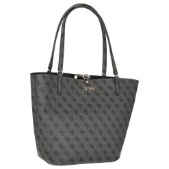 Guess Alby - Shopper Mit Pochette 43 Cm -Ausgewählte Modetaschengeschäfte Guess Alby wendbarer Shopper mit Pochette 43 cm coal black HWSA7455230 CBL 5