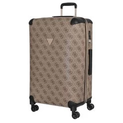Guess Berta 28 IN - 4-Rollen-Trolley 70 Cm L Erw. -Ausgewählte Modetaschengeschäfte Guess Berta 28 IN 4 Rollen Trolley 70 cm L erw latte logo brown TWB86889880 LGW 2
