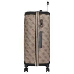 Guess Berta 28 IN - 4-Rollen-Trolley 70 Cm L Erw. -Ausgewählte Modetaschengeschäfte Guess Berta 28 IN 4 Rollen Trolley 70 cm L erw latte logo brown TWB86889880 LGW 3