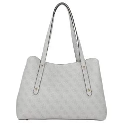 Guess Eco Brenton - Henkeltasche 37 Cm -Ausgewählte Modetaschengeschäfte Guess Eco Brenton Henkeltasche 37 cm stone logo HWESB839009 STL 4