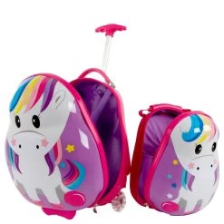 Heys Travel Tots - 2-Rollen-Trolley Mit Rucksack 46 Cm -Ausgewählte Modetaschengeschäfte Heys Travel Tots 2 Rollen Trolley mit Rucksack 46 cm Einhorn 13030 3187 00 4