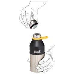 Jack Wolfskin Kole 350 Ml Thermo - Trinkflasche -Ausgewählte Modetaschengeschäfte Jack Wolfskin 0 35 L Thermoflasche Trinkflasche black 8007031 6000 3