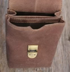 Klondike 1896 Bobby Echtleder - Gürteltasche 17 Cm -Ausgewählte Modetaschengeschäfte Klondike 1896 Bobby Echtleder G rteltasche 17 cm mittelbraun KD1032 02 7