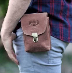 Klondike 1896 Bobby Echtleder - Gürteltasche 17 Cm -Ausgewählte Modetaschengeschäfte Klondike 1896 Bobby Echtleder G rteltasche 17 cm mittelbraun KD1032 02 8