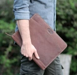 Klondike 1896 Bruce Echtleder - Dokumentenmappe 33 Cm -Ausgewählte Modetaschengeschäfte Klondike 1896 Bruce Echtleder Dokumentenmappe 33 cm mittelbraun KD1033 02 7