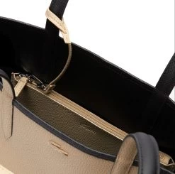 Lacoste Anna - Shopper 35 Cm -Ausgewählte Modetaschengeschäfte Lacoste Anna zweifarbige Shopping Bag wendbar 35 cm black sand NF2142AA A91 8