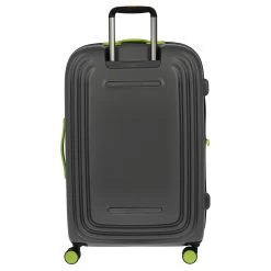 Mandarina Duck Logoduck+ - 4-Rollen-Trolley 74 Cm L Erw. -Ausgewählte Modetaschengeschäfte Mandarina Duck Logoduck 4 Rollen Trolley 74 cm L erw gray amp lime SZV33 A19 4