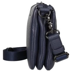 Mandarina Duck Mellow Leather Pochette - Abendtasche 23 Cm -Ausgewählte Modetaschengeschäfte Mandarina Duck Mellow Leather Pochette Abendtasche 23 cm dress blue FZT82 08Q 3