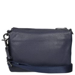 Mandarina Duck Mellow Leather Pochette - Abendtasche 23 Cm -Ausgewählte Modetaschengeschäfte Mandarina Duck Mellow Leather Pochette Abendtasche 23 cm dress blue FZT82 08Q 4