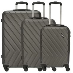 Paklite Quick - 4-Rollen Trolley Set 3tlg.
