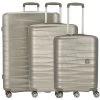 Roncato Stellar - 4-Rollen-Trolley-Set 3 Tlg. -Ausgewählte Modetaschengeschäfte Roncato Stellar 4 Rollen Trolley Set S M L erw beige 41471514 1