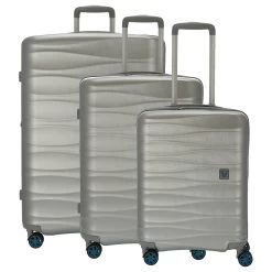 Roncato Stellar - 4-Rollen-Trolley-Set 3 Tlg.