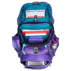 Scout Alpha Exklusiv Superflash - Schulranzen 4tlg. -Ausgewählte Modetaschengeschäfte Scout Alpha Exklusiv Superflash Schulranzen 4tlg Purple Magic 74420361400 5