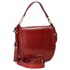 The Bridge Pearldistrict - Schultertasche Leder 23.5 Cm -Ausgewählte Modetaschengeschäfte The Bridge Pearldistrict Schultertasche Leder 23 5 cm red 04122701 2E 5