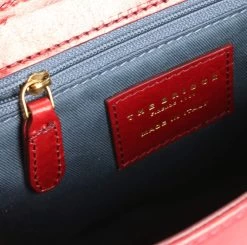 The Bridge Pearldistrict - Schultertasche Leder 23.5 Cm -Ausgewählte Modetaschengeschäfte The Bridge Pearldistrict Schultertasche Leder 23 5 cm red 04122701 2E 6