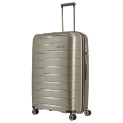 Travelite Air Base - 4-Rollen-Trolley Set 3tlg. L/M/S Fronttasche -Ausgewählte Modetaschengeschäfte Travelite Air Base 4 Rollen Trolley Set 3tlg L M S Fronttasche champagner 075342 40 3