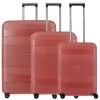 Travelite Korfu - 4-Rollen Trolley Set 3tlg. -Ausgewählte Modetaschengeschäfte Travelite Korfu 4 Rollen Trolley Set 3tlg rot 075840 10 1