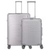 Travelite Next - 4-Rollen Trolley Set S+L 2tlg. 1 Travelite Next - 4-Rollen Trolley Set S+L 2tlg. -Ausgewählte Modetaschengeschäfte Travelite Next 4 Rollen Trolley Set 2tlg silber 079942 56 1