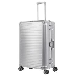 Travelite Next - 4-Rollen Trolley Set S+L 2tlg. -Ausgewählte Modetaschengeschäfte Travelite Next 4 Rollen Trolley Set S L 2tlg silber 079942 56 3