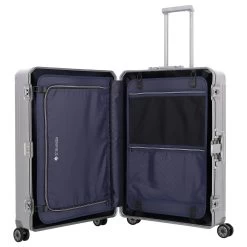 Travelite Next - 4-Rollen Trolley Set S+L 2tlg. -Ausgewählte Modetaschengeschäfte Travelite Next 4 Rollen Trolley Set S L 2tlg silber 079942 56 7