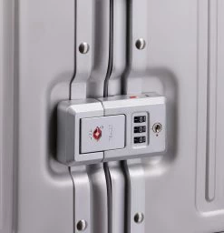 Travelite Next - 4-Rollen Trolley Set S+L 2tlg. -Ausgewählte Modetaschengeschäfte Travelite Next 4 Rollen Trolley Set S L 2tlg silber 079942 56 8