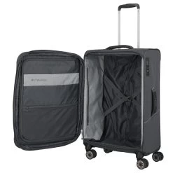 Travelite Skaii - 4-Rollen-Trolley M 67 Cm Erw. -Ausgewählte Modetaschengeschäfte Travelite Skaii 4 Rollen Trolley M 67 cm erweiterbar gipfelgrau 092648 04 6