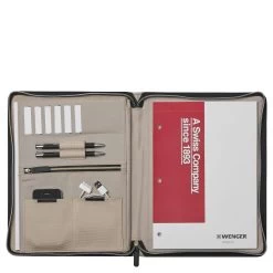 Wenger Amelie - Women's Schreibmappe 33 Cm 9 Wenger Amelie - Women's Schreibmappe 33 Cm -Ausgewählte Modetaschengeschäfte Wenger Schreibmappe mit Rei verschluss und Tablet Fach 33 cm black 611712 4