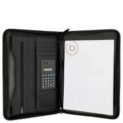 Bugatti Ufficio - Schreibmappe DIN A4 Mit Taschenrechner 26 Cm -Ausgewählte Modetaschengeschäfte bugatti Ufficio Schreibmappe DIN A4 mit Taschenrechner 26 cm schwarz 49112301 5